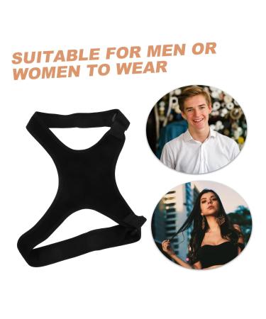 BUGUUYO Belt Brace Holder Shoulder Rest Posture Fixer for Women Posture Band Polyester Black - Buy Online on GoSupps.com