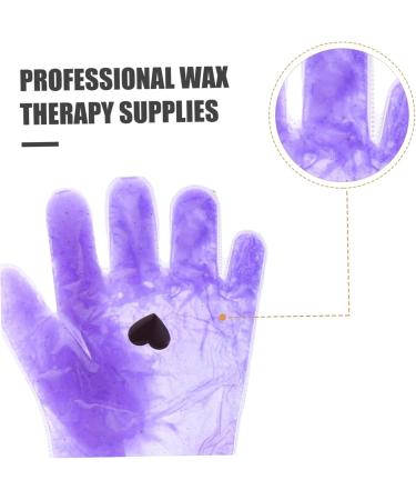 FRCOLOR 2 Pairs Hand Wax Set Foot Wax Set Wax Bag Paraffin Wax Cover Nourishing Cover Wax Warmer Cover Clear Gloves Paraffin Bags Grooming Glove Paraffin Wax Film Simple Parcel Whitening - Buy Online on GoSupps.com