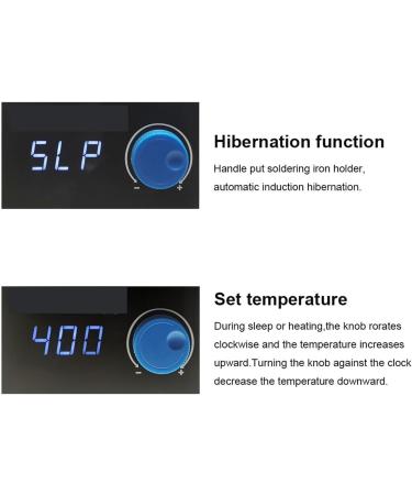 ArtGOS C210B Digital Soldering Station | Smart Auto-Sleep Controller | Fast Warming 85W | JBC-210 Compatible | 150-480 C Temperature Control for Precision Soldering - Buy Online on GoSupps.com