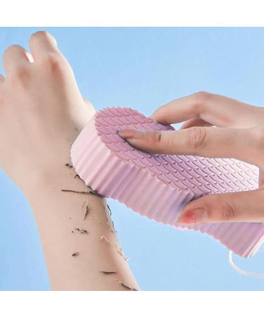 Exfoliating Bath Sponge - Soft Reusable Shower Brush for Dead Skin Removal | Ideal for Adults - International Shipping Available - Buy Online on GoSupps.com