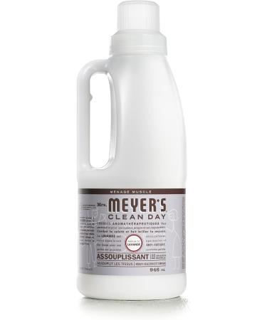 Mrs. Meyer s Clean Day Liquid Fabric Softener Cruelty Free Formula Infused with Essential Oils Paraben Free Lavender Scent 946 ml Bottle (32 Loads) - Buy Online on GoSupps.com