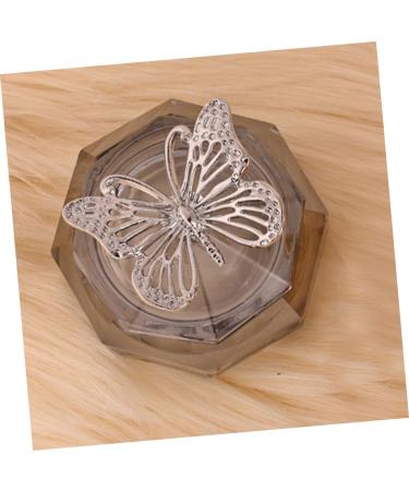 minkissy Crystal Glass Nail Dish Cup Dappen Dish for Acrylic Nails Nail Cups Dappen Dish Nail Liquid Nail Dappen Dish Nail Dish with Lids Acrylic Nail Tools Manicure Wash Pen Zinc Alloy - Buy Online on GoSupps.com