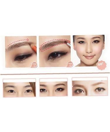 1pc Waterproof Eyebrow Pencil Double Sided Eyebrow Pencil With Brush Leopard Eyebrow Pen Smudge-proof Eye Makeup Comestic For Girl (3 Dark Brown) - Buy Online on GoSupps.com