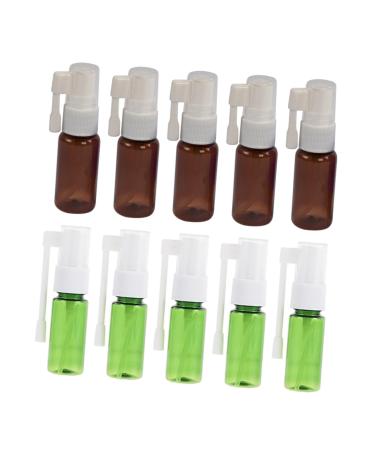 FONDOTIN 10pcs Elephant Trunk Spray Bottle Small Plastic Containers Clear Spray Bottle Clear Plastic Container Nasal Mist Bottle Empty Nasal Spray Nasal Drops Bottle Nasal Sprayer Bottles
