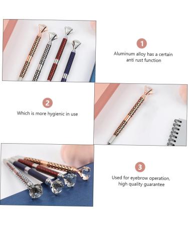 Hemoton 3pcs embroidered eyebrow kit embroidery pen makeup tool tattoo pen 3d sketch pen - Buy Online on GoSupps.com