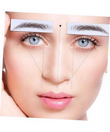 FRCOLOR 8 Pcs Eyebrow Stickers Waterproof Makeup Fake Eyebrow 6d Hair-like Eyebrows Stickers Modify Applique - Buy Online on GoSupps.com