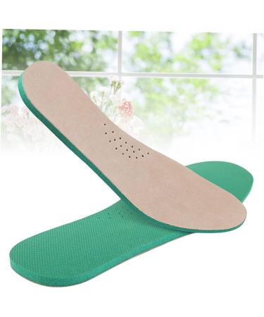 Buy 2 Pairs Breathable Pigskin Insoles - Shock Absorbing Leather Insoles for Sports & Everyday Use - Buy Online on GoSupps.com