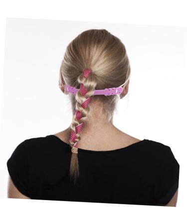 Clispeed 40pc Hook Mask Cord Buckle - Extendable Mask Ear Rope Connector (1.9x14.5cm) - Buy Now for International Shipping! - Buy Online on GoSupps.com