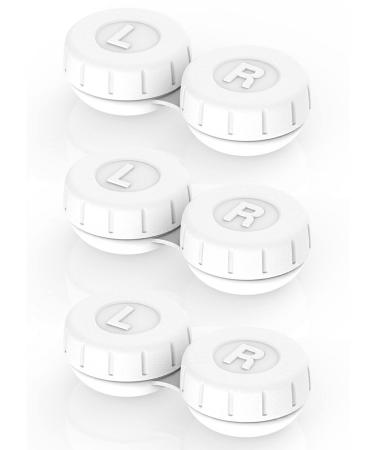 Vastsoon Contact Lens Cleaner Accessories Portable Contact Lens Replacement 3 Pack