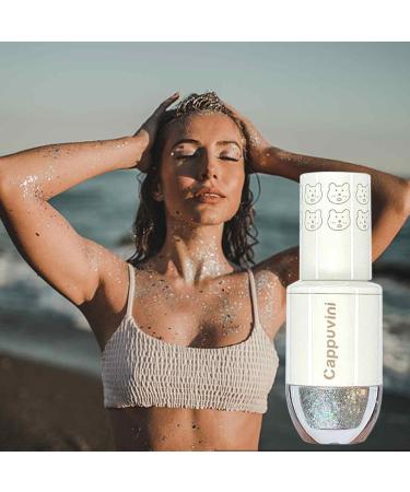 Bowling Liquid Eyeshadow Highlighter Silkworm | Sparkly Bowling Eyeshadow 0.05oz Eye for Body Eyes Clavicle Fovolat - Buy Online on GoSupps.com