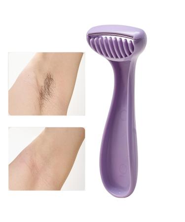 Weing women's razor for sensitive skin razor for women - bikini razor body razor for sensitive skin hair removal body care device body hair cutter body care purple