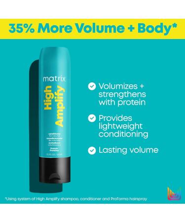 Matrix Total Results High Amplify Protein Conditioner 1000ml | Boost Volume & Hair Health | International Shipping - Buy Online on GoSupps.com