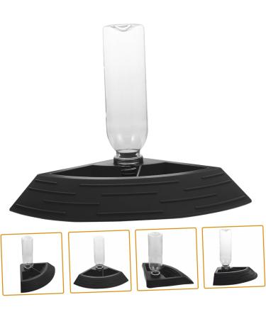 BUGUUYO Turtle Drinker Lizard Water Bowls Automatic Lizard Waterer Pet Food Feeder Reptile Reptisoil Plastic 17X17X3.5CM Black - Buy Online on GoSupps.com