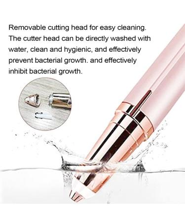 Precision Electric Eyebrow Trimmer for Women | Painless Portable Hair Removal for Eyebrows Lips & Nose - Buy Online on GoSupps.com