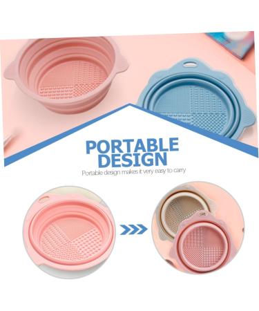 Angoily 10 pcs Foldable Brush Cleaner Mat Makeup Tools powder puff Cosmetics Brush Scrubber Makeup Cleaner wash bowl cleaning pad cleaning bowl cleaning board Cleaner Makeup Brush Cleaner 14.5x14.2cmx5pcs Assorted Colorx5pcs - Buy Online on GoSupps.com