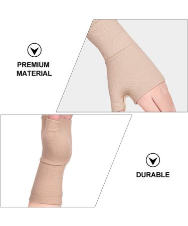 EXCEART Wrist Brace - Elastic Fingerless Support Gloves for Carpal Tunnel Wrist Pain Relief & Sprains - XL Size Enhanced Comfort & Protection - Buy Online on GoSupps.com