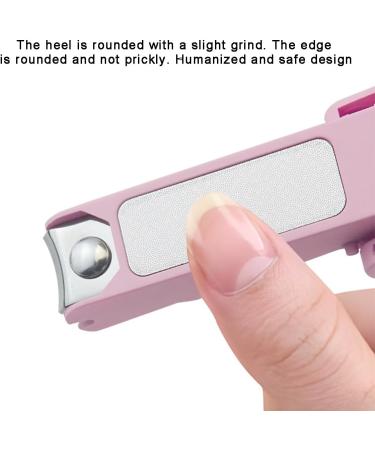 Nail Clippers with Magnifying Glass Stainless Steel Fingernails & Toenails Clippers for Elderly Professional Nail Trimmer Reduce Eye Strain & Easy Grip (Brown) - Buy Online on GoSupps.com