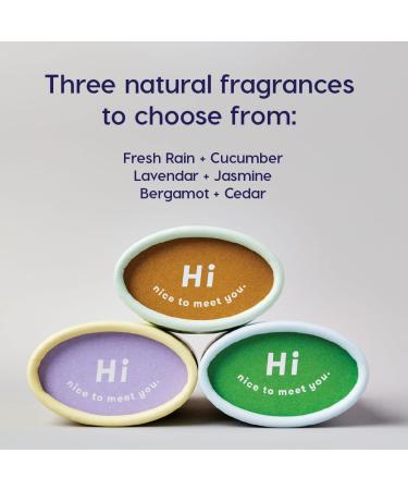 HiBAR Natural Aluminum Free Deodorant - Fresh Rain + Cucumber (Plastic Free, Baking Soda Free) | All-Natural All Day Protection | Zero Waste Cruelty-Free Deodorant for Men & Women - Buy Online on GoSupps.com