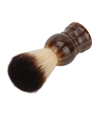 Natudeco Beard Shaving Brush | Curved Handle Men's Beard Cleaning Brush | Soft Nylon Quick Drying for Barbers - Buy Online on GoSupps.com