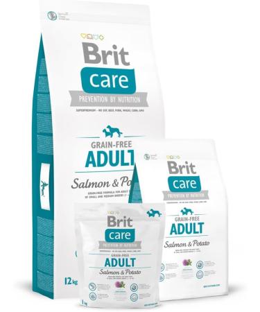 BRIT Care Grain-Free Grain-Free Salmon/Potato Dry Food for Adult Dogs 3 kg - Buy Online on GoSupps.com
