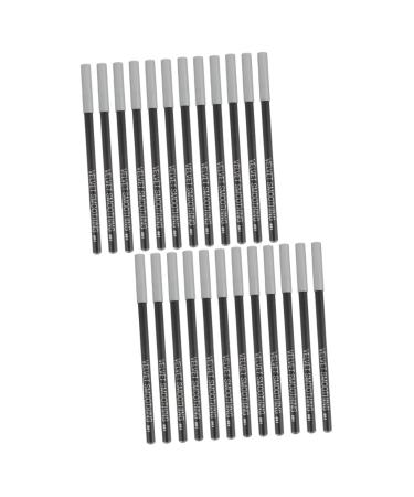 FOMIYES 24 Pcs Black Eyeliner 1 Black Eyeliner Pencils Makeup Eyeliner Female Eyeliners Girl Water Proof Set 1 count (Pack of 1) Blackx2pcs