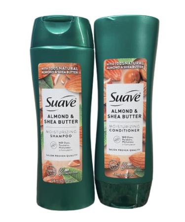 Suave Professionals Shampoo and Conditioner Set 12.6 Oz Ea. (Almond and Shea Butter)