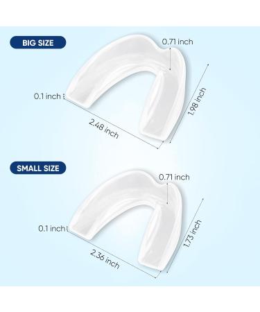 Moldable Night Guard for Teeth Grinding - 4 Pack/2 Size | Stop Grinding Teeth at Night - Buy Online on GoSupps.com