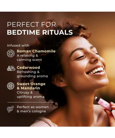 Bedtime & Brain Booster Roll On Set - Essential Oils Aromatherapy Roll On with Essential Oil Set - 2x0.34 fl oz - Gya Labs - Buy Online on GoSupps.com