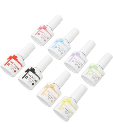 Home Nail Salon Gel Polish Professional 8 Colors DIY Soak Off UV LED Nail Gel for Women Girls - Buy Online on GoSupps.com