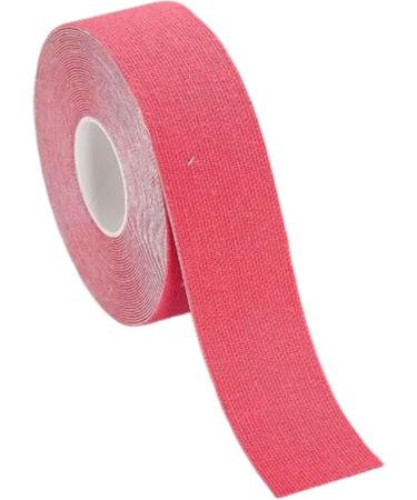 Fovolat Sports Tape Athletic Kinesiology Sports Tape Waterproof Breathable Kinesiology Tape | Athletic Tapes & Wraps Kinesiology Recovery Tapes Supports Muscles & Joints Hot Pink - Buy Online on GoSupps.com