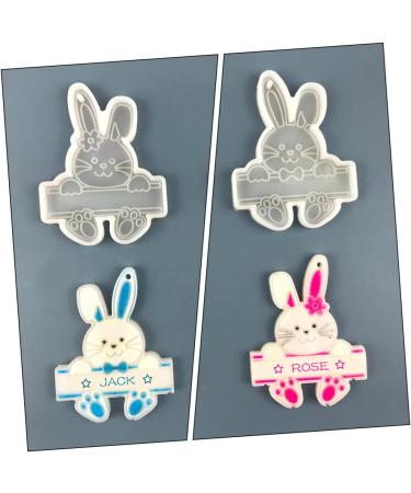 COHEALI 20 Pcs Rabbit Mold Candy Mold Gummy Mold Easter Earrings Mold Key Chain Molds Portable Lovers Tag - Buy Online on GoSupps.com