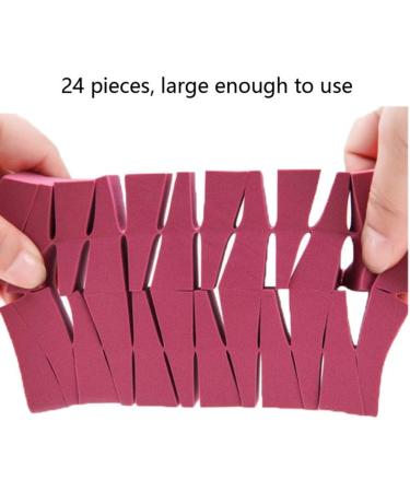 120 Pieces Makeup Sponge Blender For Face Curve Blending Teenitor Latex Free Small Wedge Shaped Smooth Apply Beauty Sponge Applicator For Liquid Cream Foundation Halloween Costume Festival Makeup (black) - Buy Online on GoSupps.com