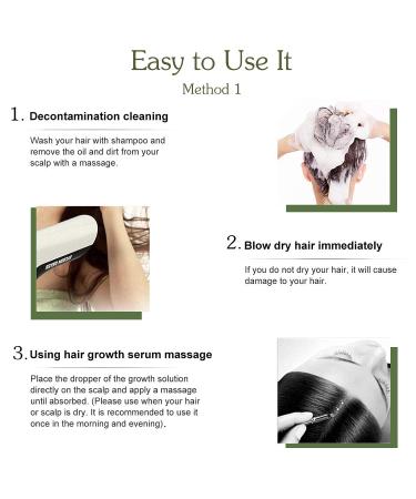 Hair Growth Serum for Men & Women - Anti-Hair Loss Accelerates Growth Fuller & Thicker Hair - Buy Online on GoSupps.com