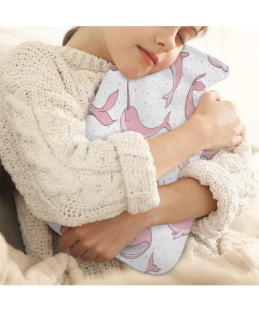 2L Cute Pink Mermaid Hot Water Bottle | Pain Relief & Therapy for Menstrual Cramps Cold Feet/Hands | PVC Ice Cream Warm Bags - Buy Online on GoSupps.com