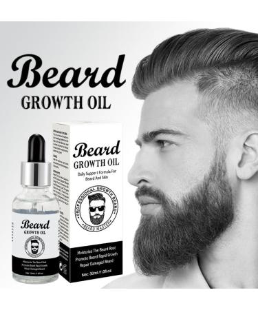 Beard Grooming Kit for Men - Shampoo, Growth Oil, Balm Set | Stocking Fillers - Beard Care Gift - Buy Online on GoSupps.com