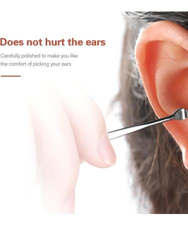 Derlaier Ear Pick Earwax Removal Kit  Stainless Steel Ear Cleans Tool Set  Ear Curette Ear Wax Remover Tool with a Small Cleaning Brush and Storage Box  Silver  6 Pcs. - Buy Online on GoSupps.com