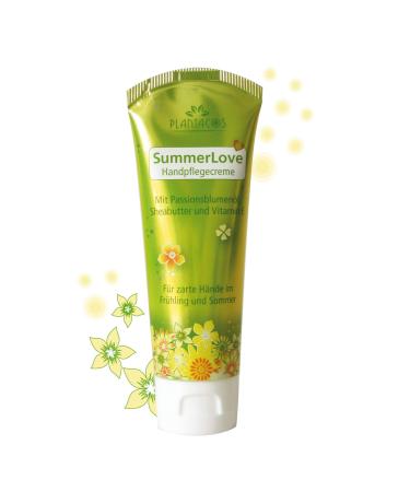 PLANTACOS Light Hand Cream "SummerLove" (50 ml) Hand lotion with passionflower oil shea butter and vitamin E 1
