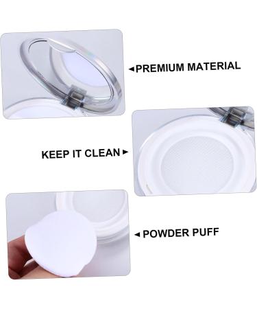 HAPINARY Body Mirrors 2pcs Box Loose Powder Box 5g Powder Case Old Fashioned Suitcase Travel Portable Mirror Colorful 7.5x7.5cm - Buy Online on GoSupps.com