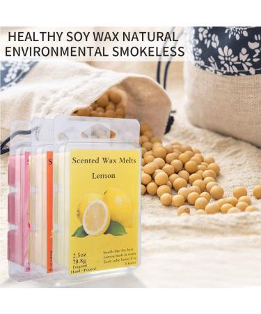 Juehu 8-Piece Aromatherapy Wax Melts - Scented Fragrance Cubes for Stress Relief & Relaxation | Perfect Gift for Mother's Day Birthdays & Christmas - Buy Online on GoSupps.com
