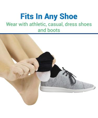 ViveSole Metatarsal Pad (4 Pack) - Forefoot Support Guard for Women and Men - Gel Insole Cushion for Flat Feet and Metatarsalgia - Buy Online on GoSupps.com