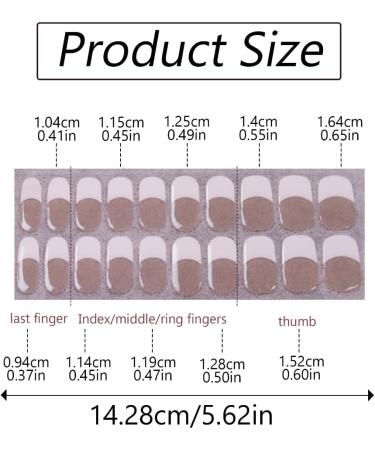 Ruarby Acrylic Press on Nails Almond Fake Nails Colorful Striped Glues on Nails False Nails Stick on Nails for Women Girls - Buy Online on GoSupps.com