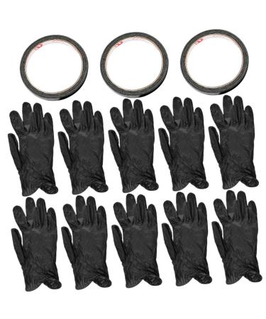 Beaupretty 1 Set Protectors Gloves Led Dry Lamp Gloves Uv Light Gloves Nail Art Supplies Fingerless Gloves Sun Protection Gloves Uv Gloves Uv Shield Gloves Manicure Gloves Paper Anti-uv Tape