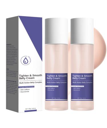 Firming Body Lotion & Belly Tightening Cream Hydrating Formula for Improved Skin Appearance Nourishes & Smoothes Skin for a Healthy-Looking Glow Non-Greasy Feel (2pc 4.23oz) 2pc 4.23 Ounce (Pack of 1)