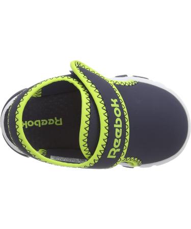 Reebok Baby Boy's Wave Glider III Sandals - 6.5 UK Child - Navy/Yellow/White - Buy Online on GoSupps.com