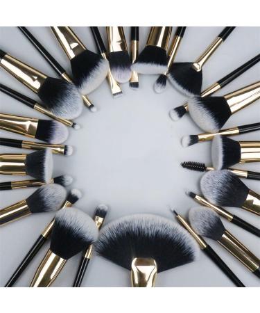 Complete Makeup Brush Set | Professional Eyeshadow Lip & Foundation Brushes for Flawless Beauty - International Shipping Available - Buy Online on GoSupps.com