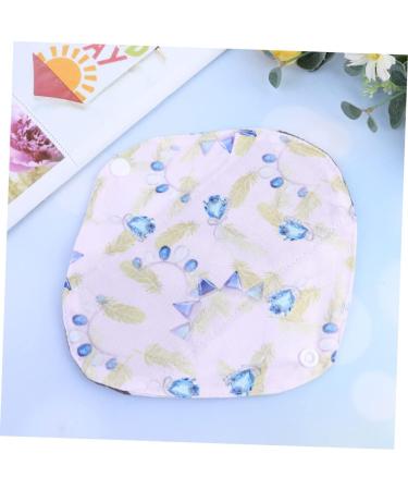 Washable Menstrual Pads 12 pcs - Reusable Cloth Pantiliners Charcoal Absorbent Napkins - Buy Online on GoSupps.com