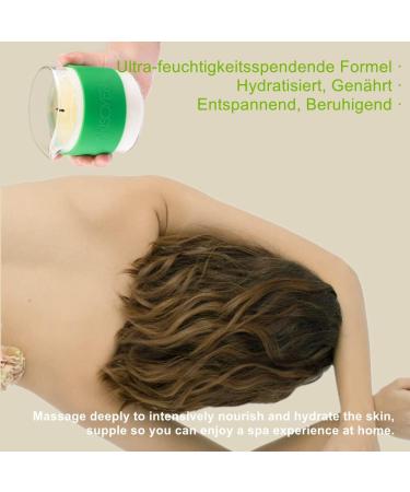 ANSOYER Vanilla Massage Candle 200g - Luxurious Aromatherapy for Relaxation & Wellness - Buy Online on GoSupps.com