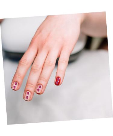 Healeved 1 Glass Chip Nail Art Jewels Nail Jewels Rhinestones Vintage Glass Nail Accessories DIY Fillers DIY Charm Fillers Nail Gems Resin Epoxy Glass Epoxy Fillers Nail Stickers Irregular 0.5X0.3cm Rosy - Buy Online on GoSupps.com