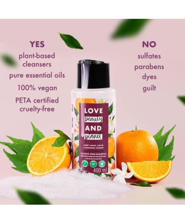 Curry Leaves Vegan Biotin Mandarin Orange Shampoo 400ml - Boost Hair Growth for Long & Strong Hair - Natural Hair Care - Buy Online on GoSupps.com