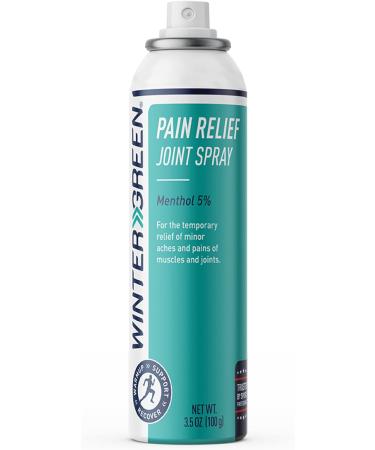 Wintergreen Joint Support Spray - 3.5 Fl Oz - Arnica Oil & Chondroitin - Relieve Arthritis Pain & Improve Joint Health - Buy Online on GoSupps.com